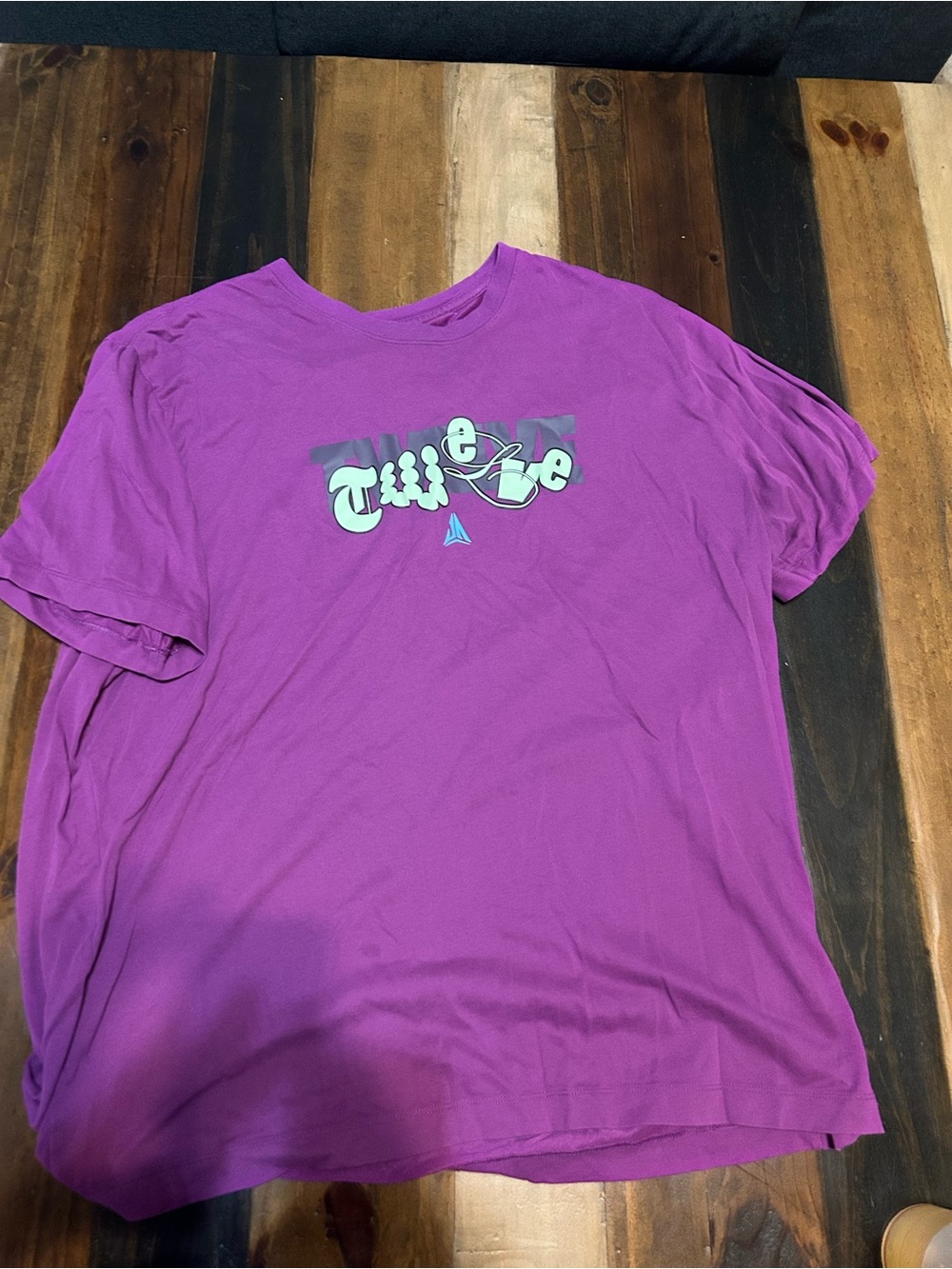 Nike Purple Graphic Short Sleeve Tee